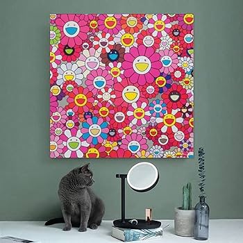 Amazon.co.jp: アーティスト 村上隆 モノピンクへのオマージュ 1960年